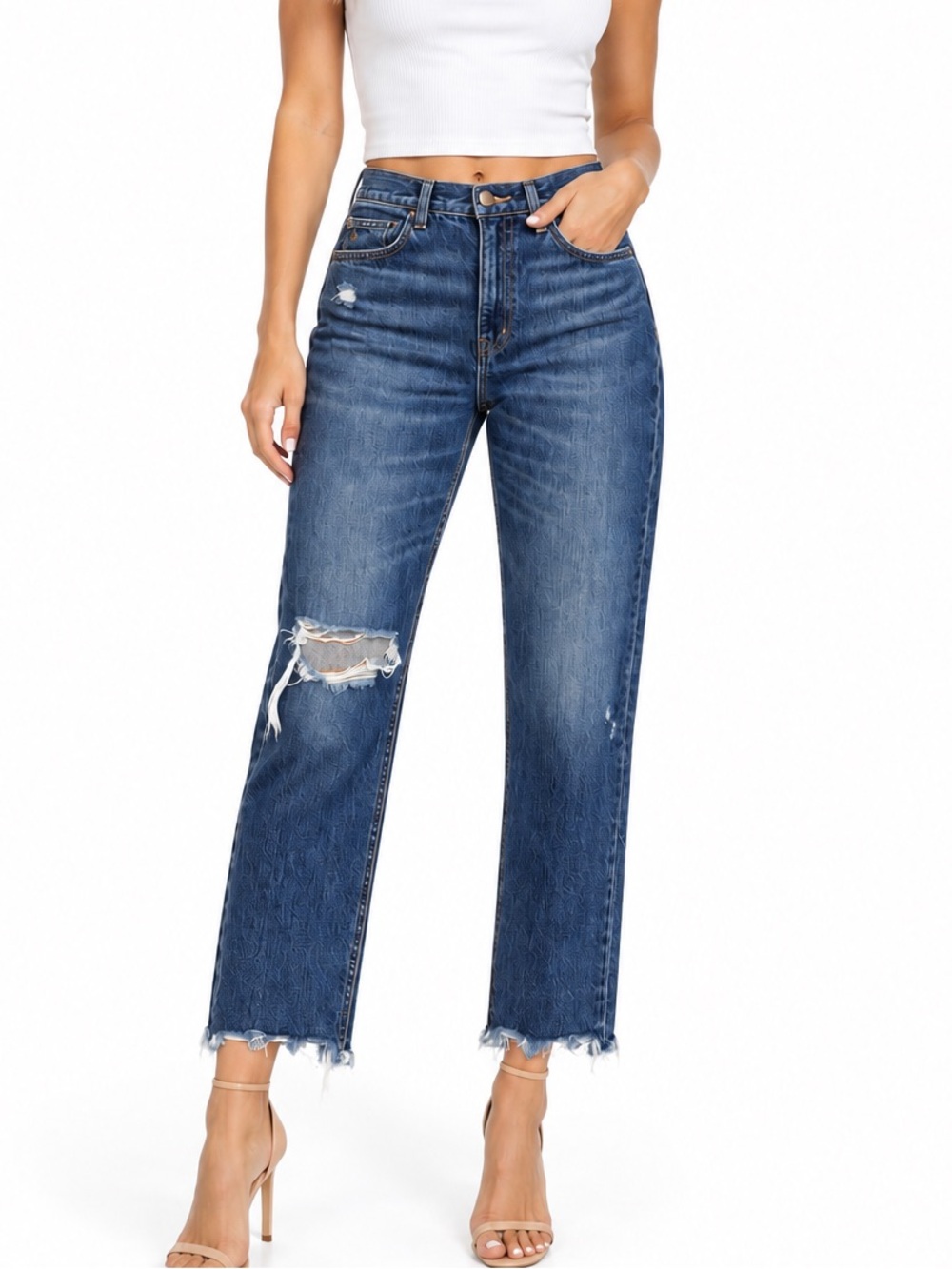 Etica Mercella Slim High Rise organic cotton Jeans size 27